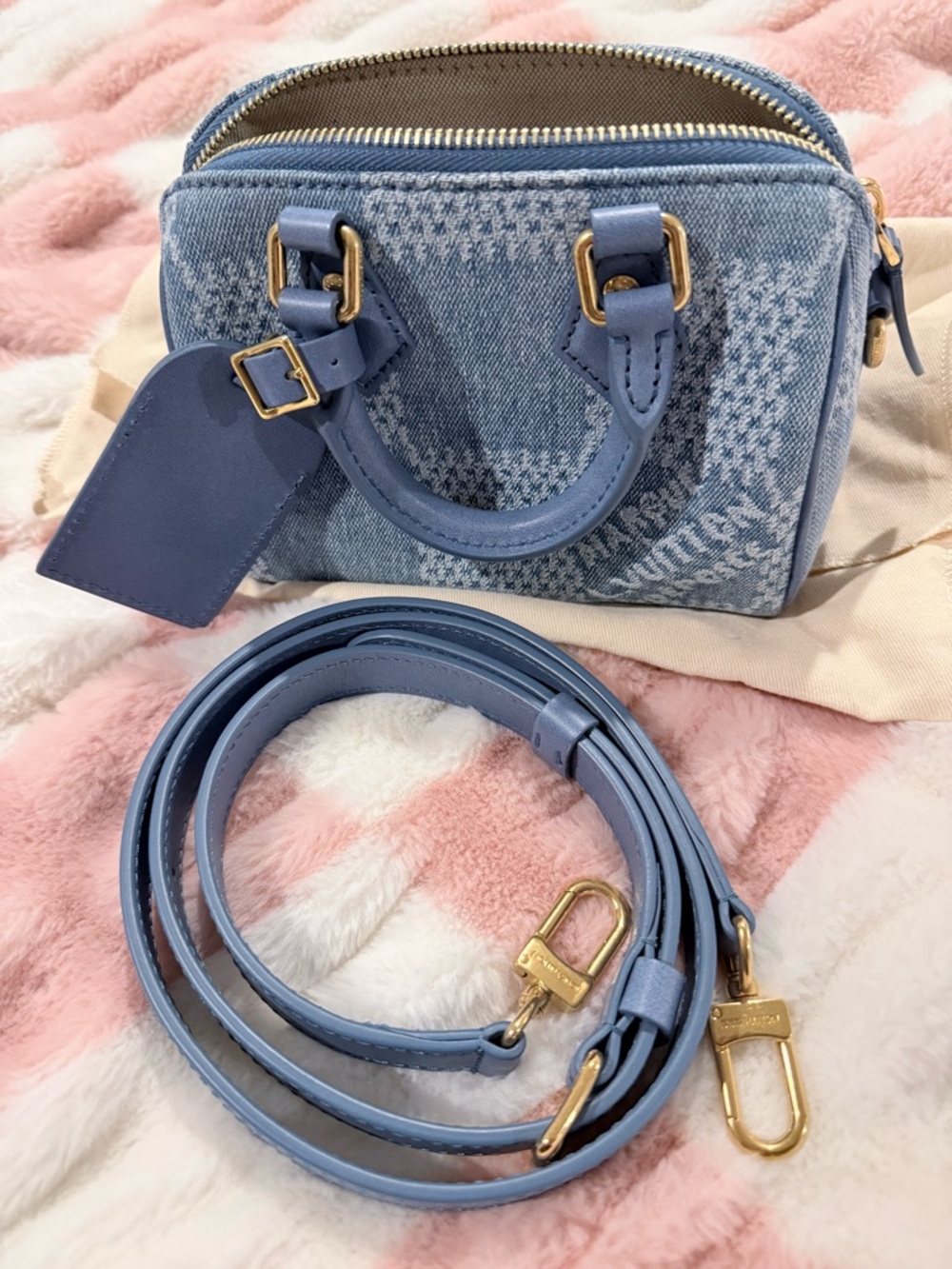 🩵 Louis Vuitton Speedy 18 Bandoulière, Never Worn 🩵 - Picture 6 of 16